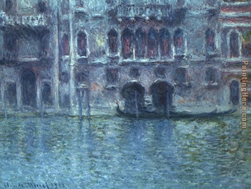 Palazzo da Mula at Venice painting - Claude Monet Palazzo da Mula at Venice art painting